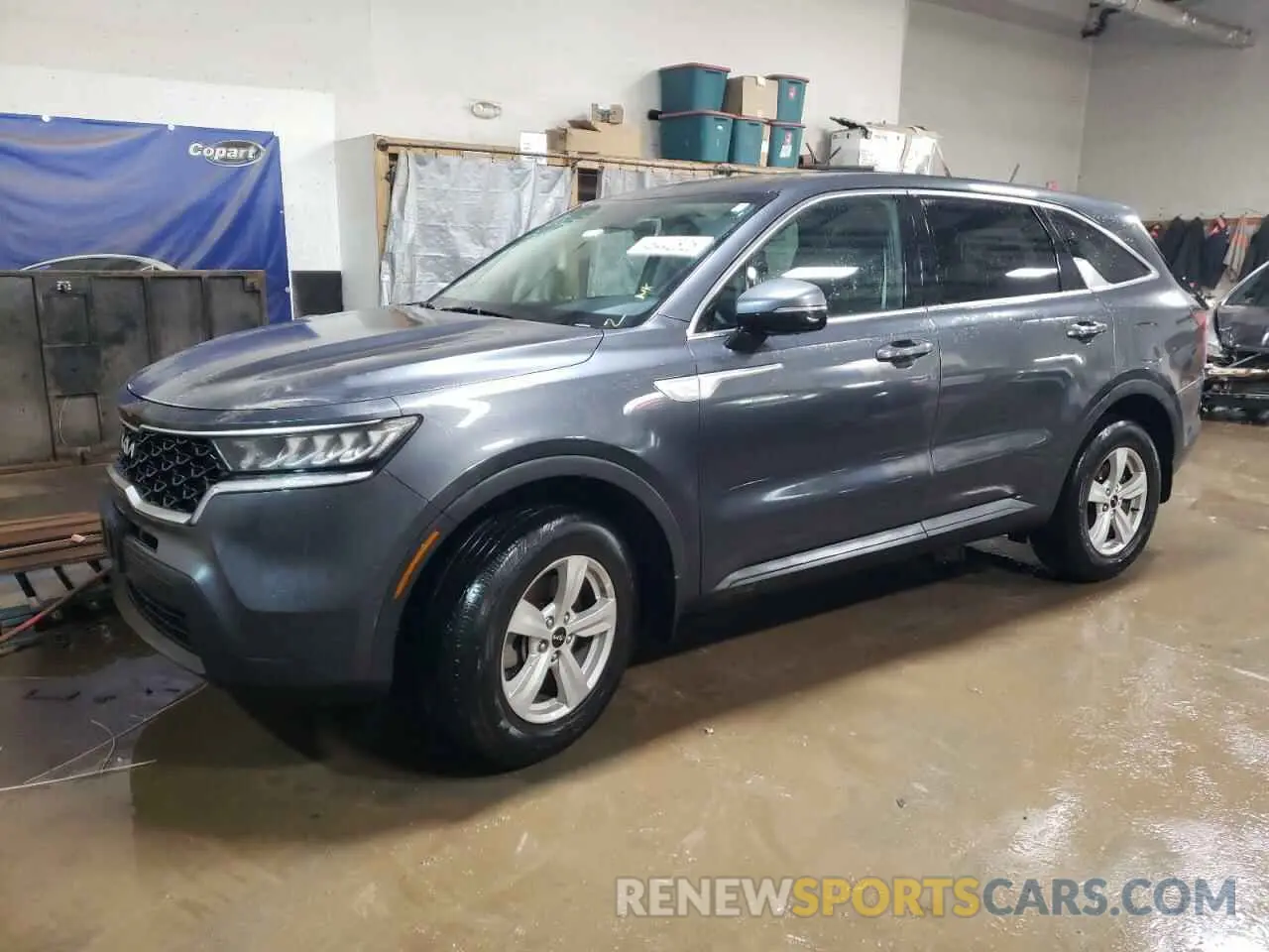 1 fotografías del automóvil dañado 5XYRGDLC8NG098146 KIA SORENTO 2022