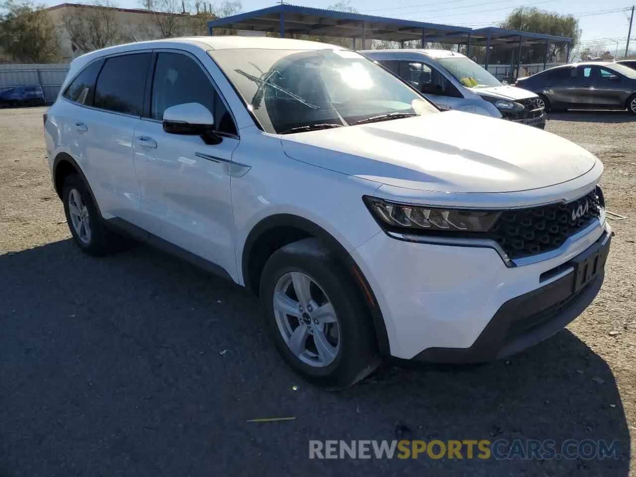 4 fotografías del automóvil dañado 5XYRGDLC8NG099989 KIA SORENTO 2022