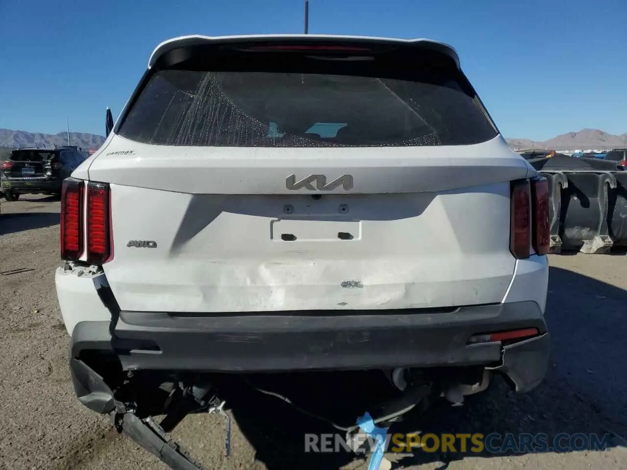 6 fotografías del automóvil dañado 5XYRGDLC8NG099989 KIA SORENTO 2022