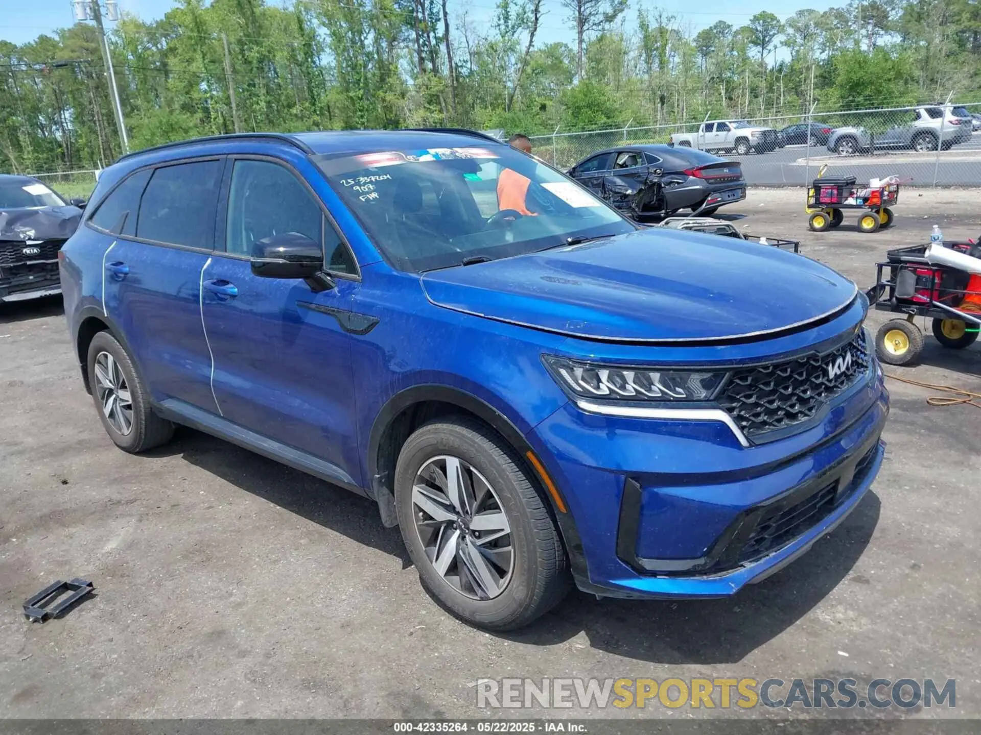 1 fotografías del automóvil dañado 5XYRH4LF2NG157148 KIA SORENTO 2022
