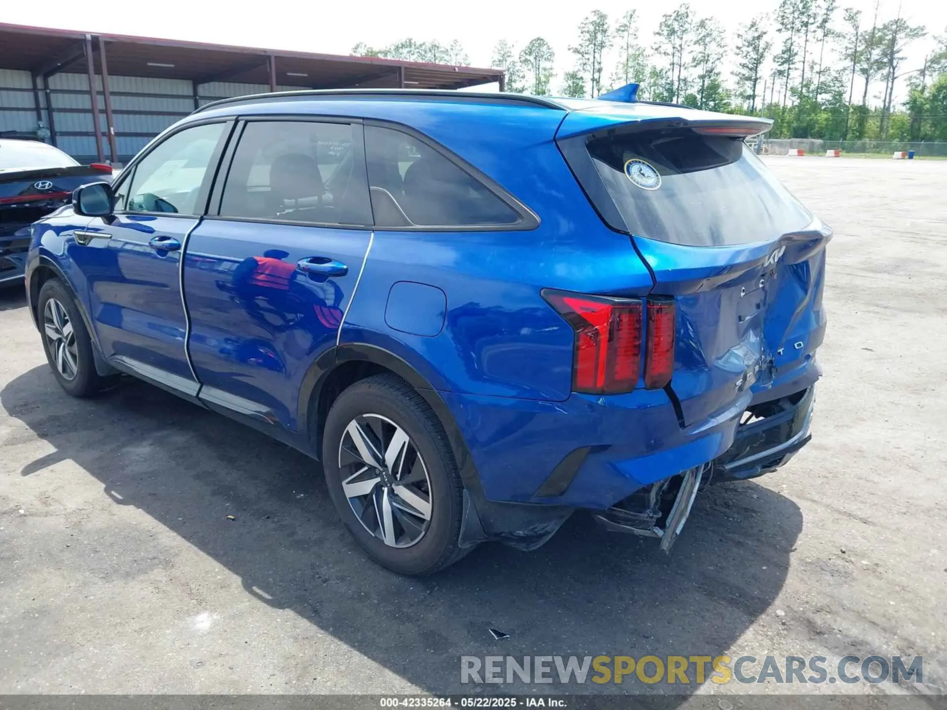 3 fotografías del automóvil dañado 5XYRH4LF2NG157148 KIA SORENTO 2022