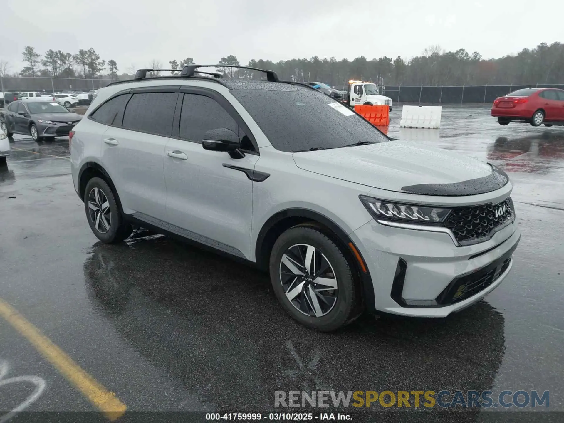 1 fotografías del automóvil dañado 5XYRH4LF3NG117340 KIA SORENTO 2022