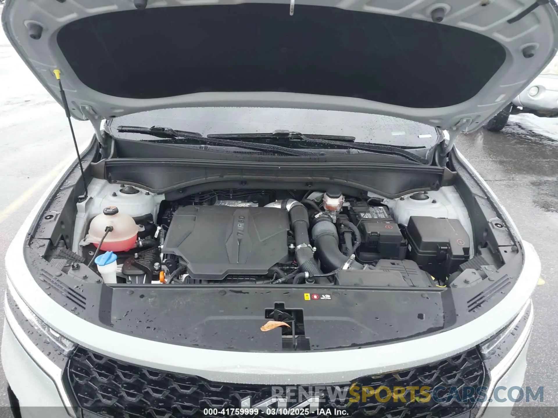 10 fotografías del automóvil dañado 5XYRH4LF3NG117340 KIA SORENTO 2022