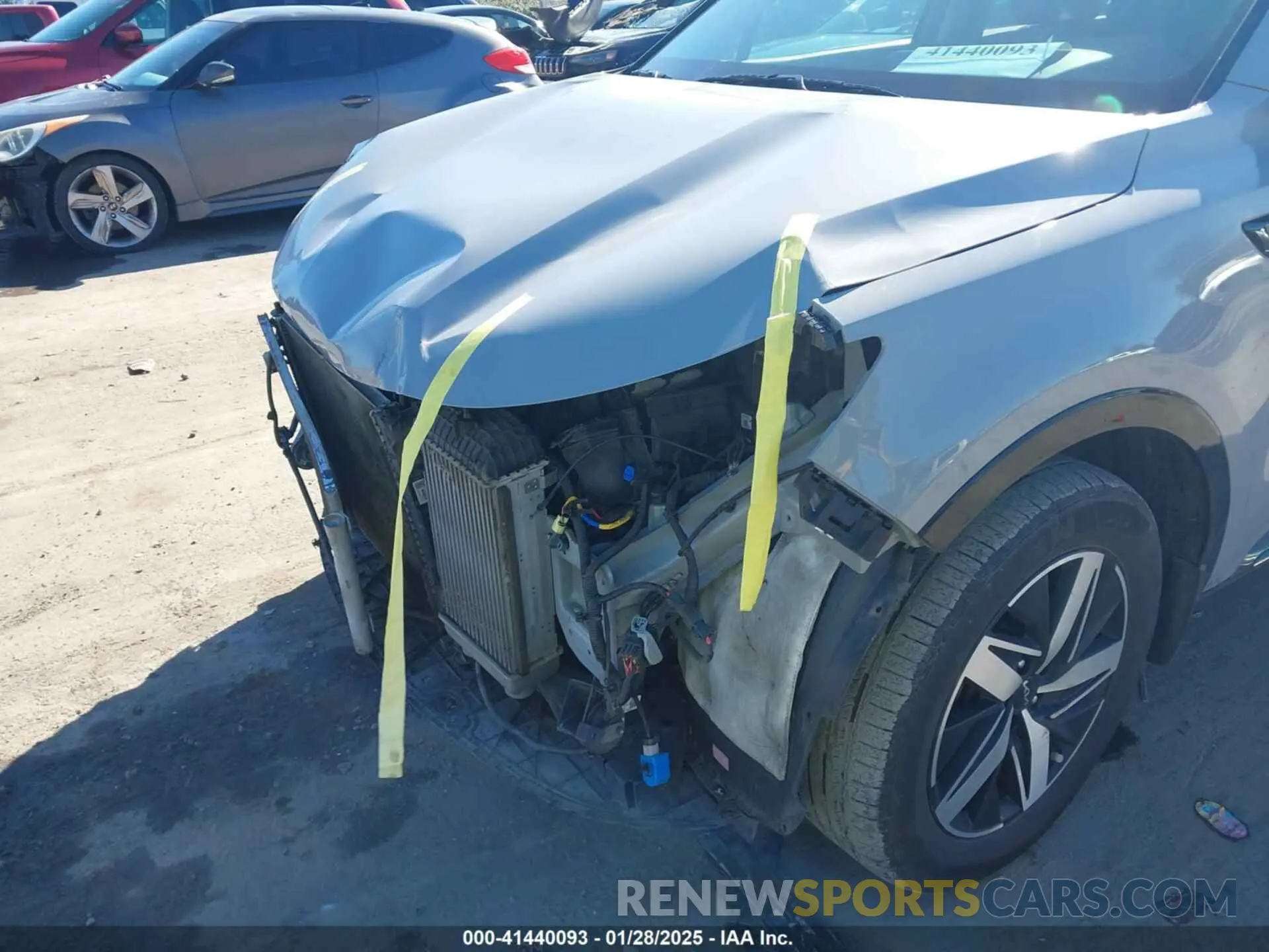 19 fotografías del automóvil dañado 5XYRH4LF4NG125091 KIA SORENTO 2022