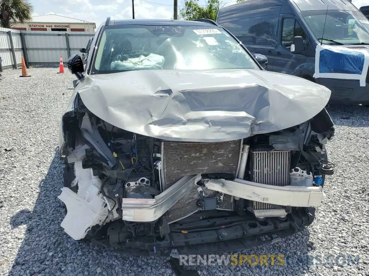 5 fotografías del automóvil dañado 5XYRH4LF8NG123537 KIA SORENTO 2022