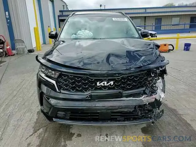 14 fotografías del automóvil dañado 5XYRH4LF8NG156957 KIA SORENTO 2022