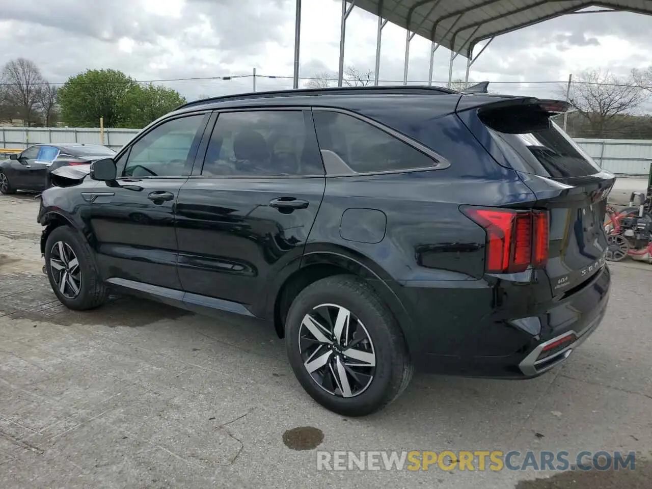2 fotografías del automóvil dañado 5XYRH4LF8NG156957 KIA SORENTO 2022