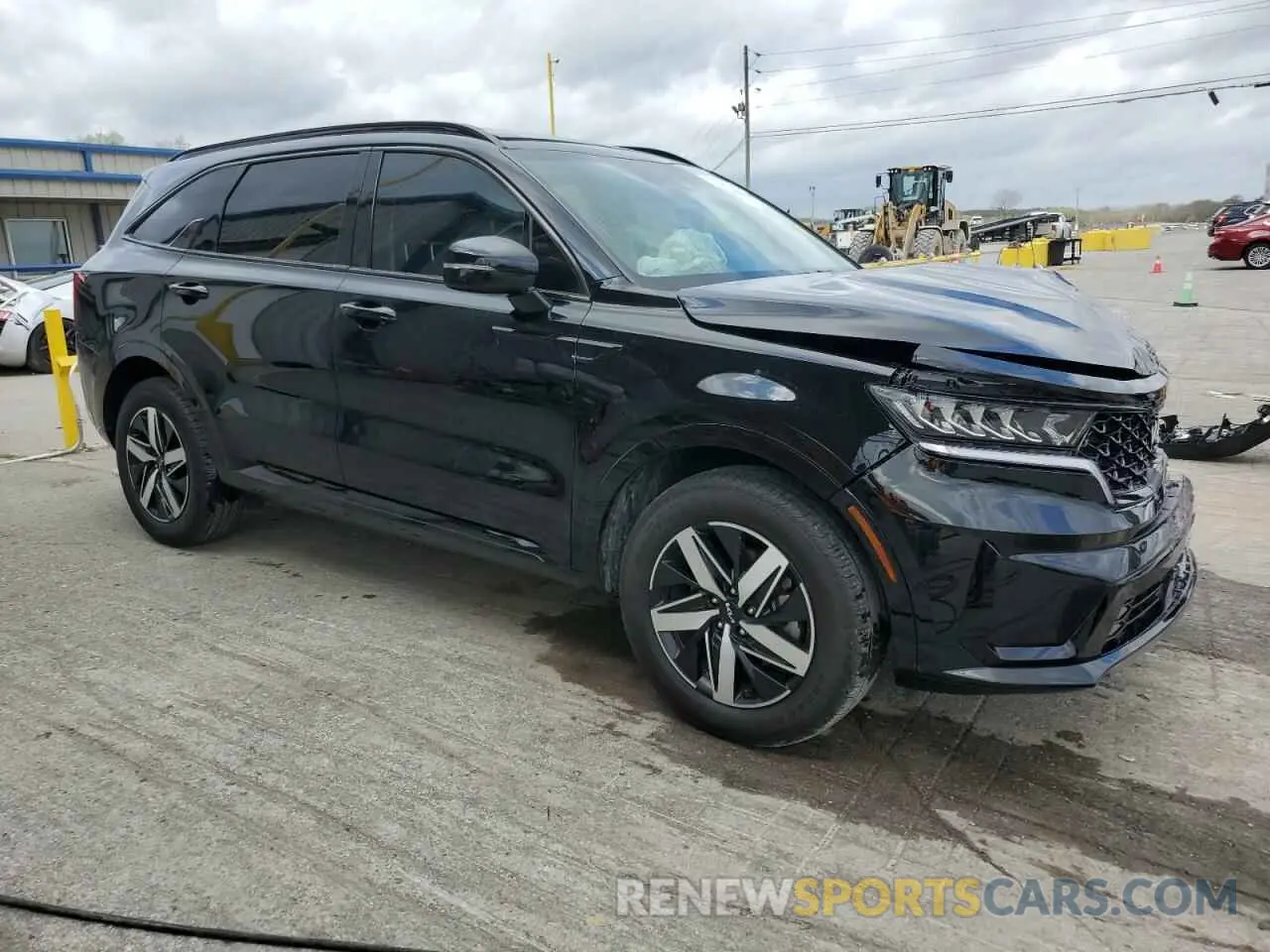 4 fotografías del automóvil dañado 5XYRH4LF8NG156957 KIA SORENTO 2022