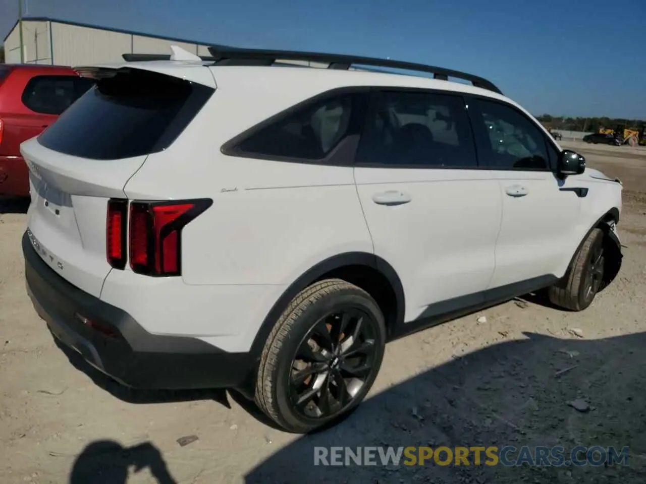 3 fotografías del automóvil dañado 5XYRHDLF5NG153255 KIA SORENTO 2022