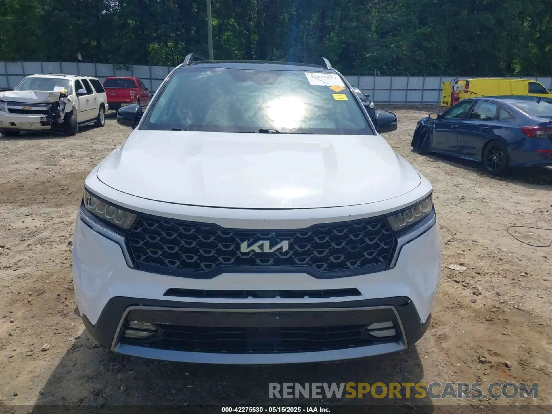 12 fotografías del automóvil dañado 5XYRHDLF7NG149790 KIA SORENTO 2022