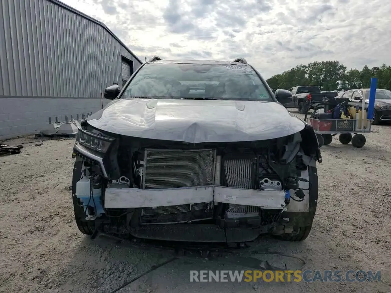 5 fotografías del automóvil dañado 5XYRHDLF8NG111145 KIA SORENTO 2022
