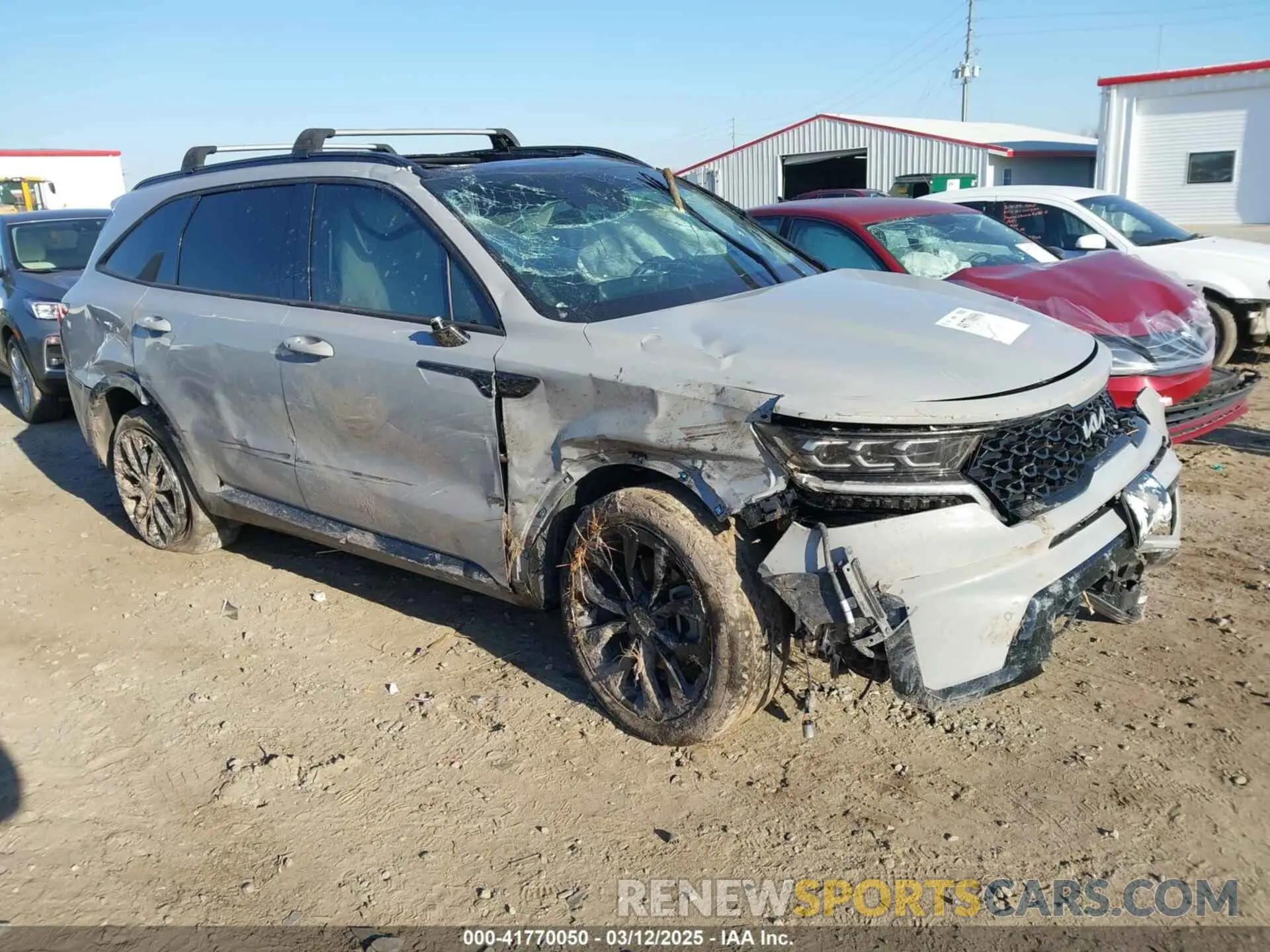1 fotografías del automóvil dañado 5XYRK4LF1NG106743 KIA SORENTO 2022