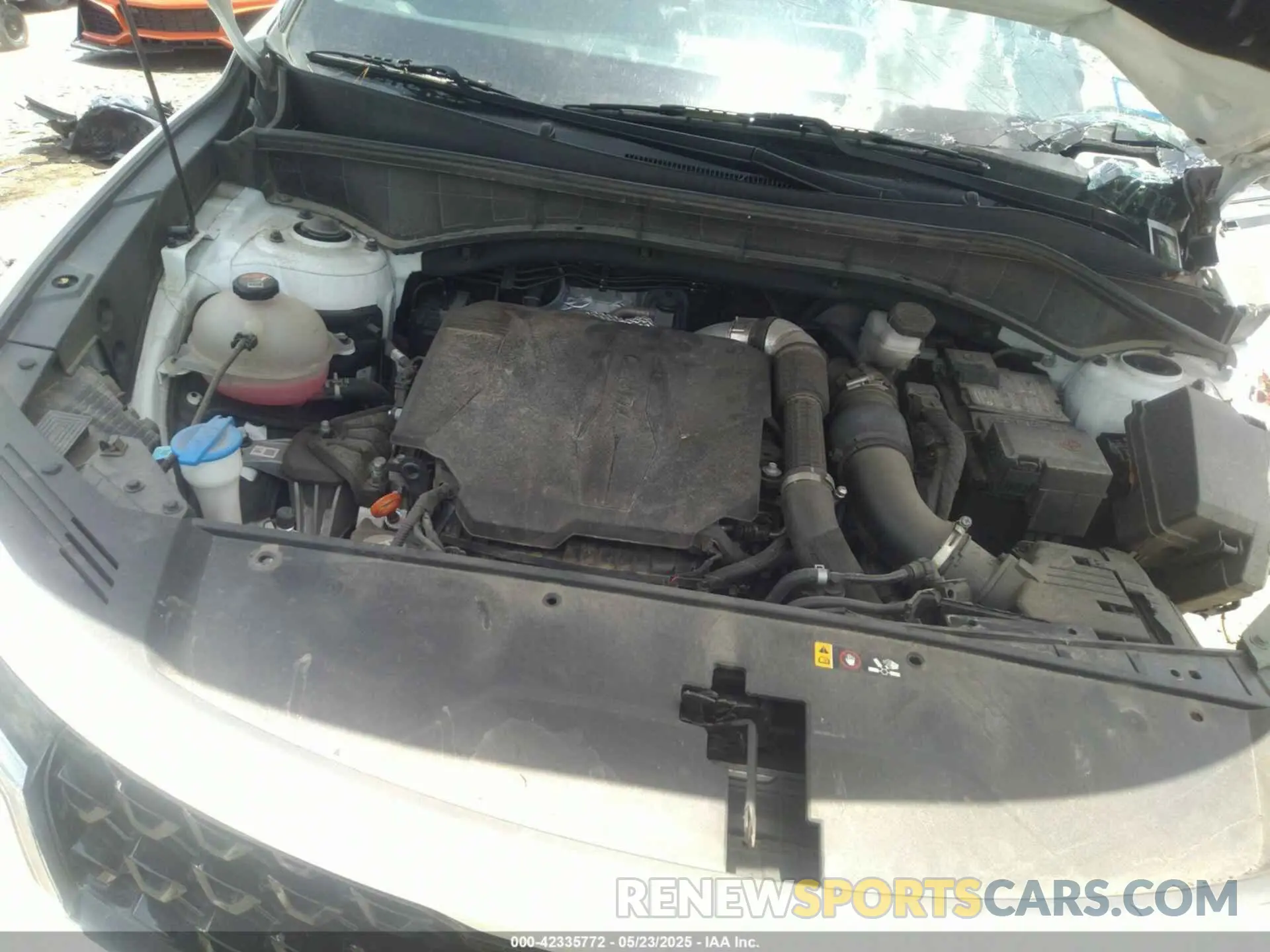 10 fotografías del automóvil dañado 5XYRK4LF3NG085989 KIA SORENTO 2022