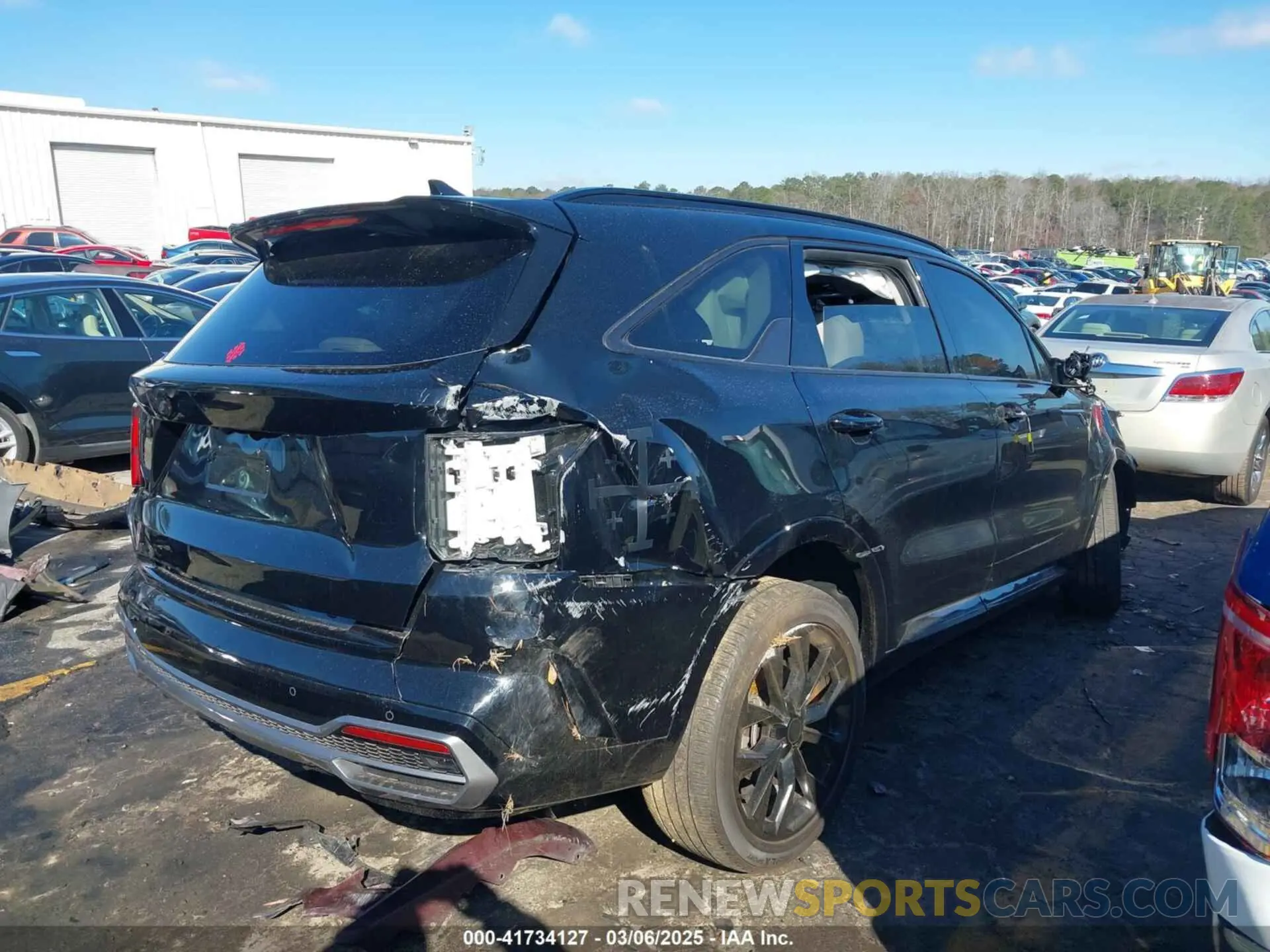 4 fotografías del automóvil dañado 5XYRK4LF3NG086849 KIA SORENTO 2022