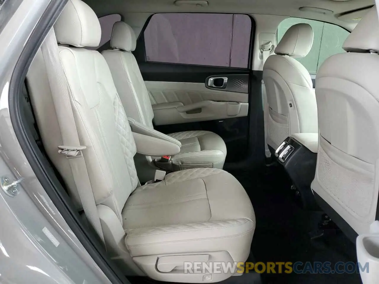 11 fotografías del automóvil dañado 5XYRK4LF6NG099949 KIA SORENTO 2022