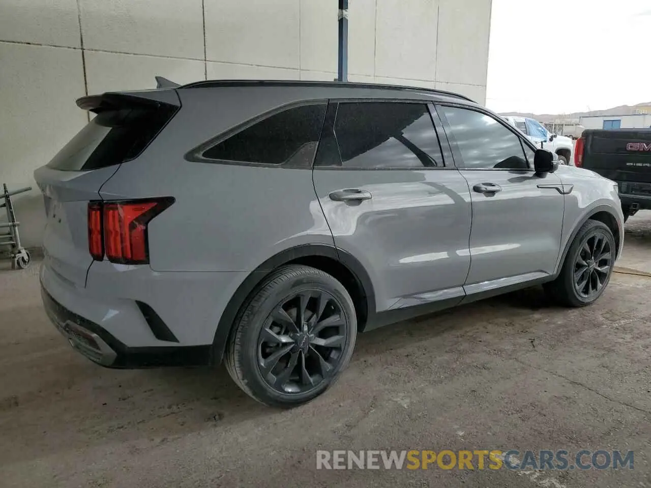 3 fotografías del automóvil dañado 5XYRK4LF6NG099949 KIA SORENTO 2022