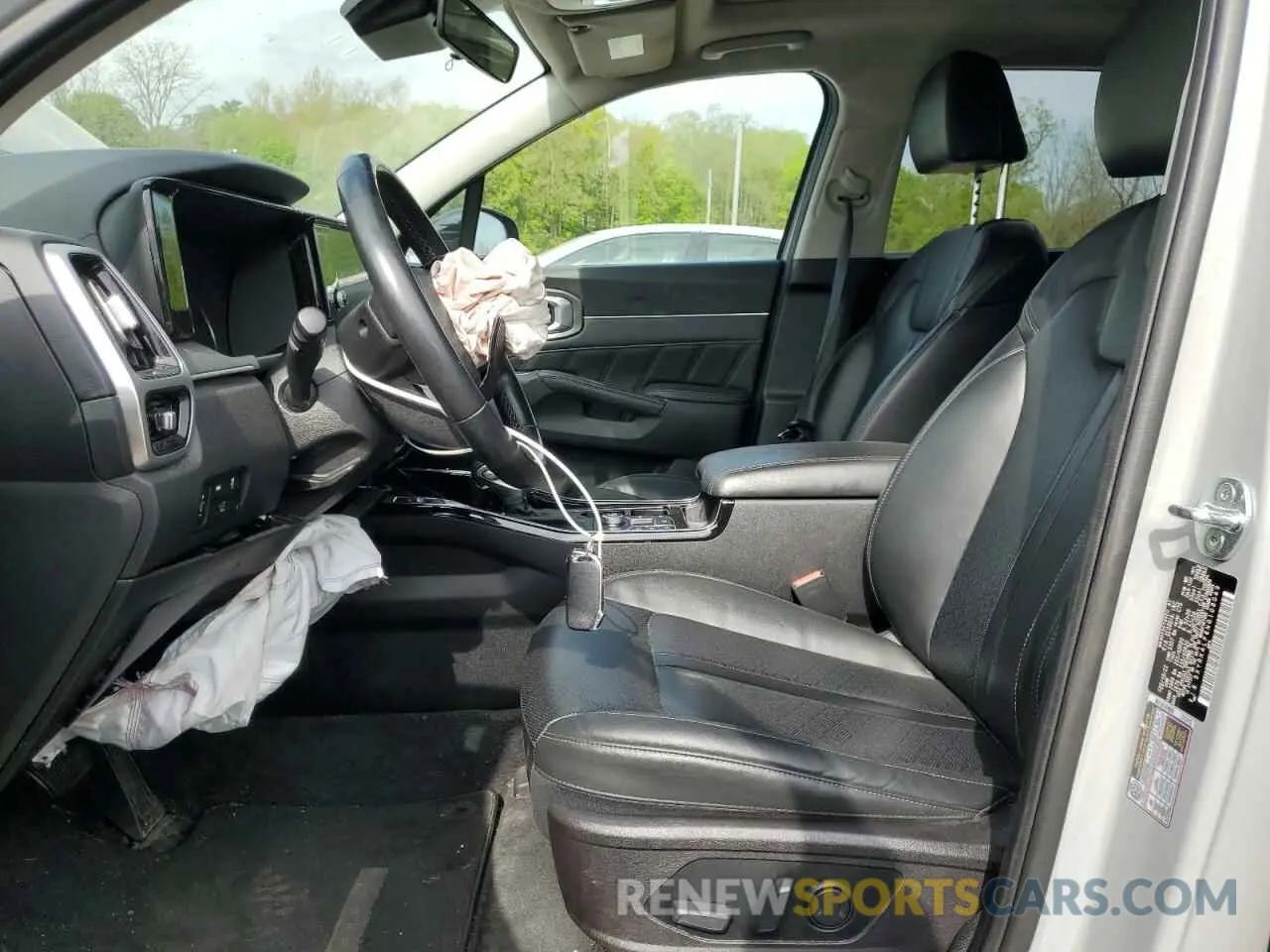 7 fotografías del automóvil dañado 5XYRK4LF6NG108049 KIA SORENTO 2022