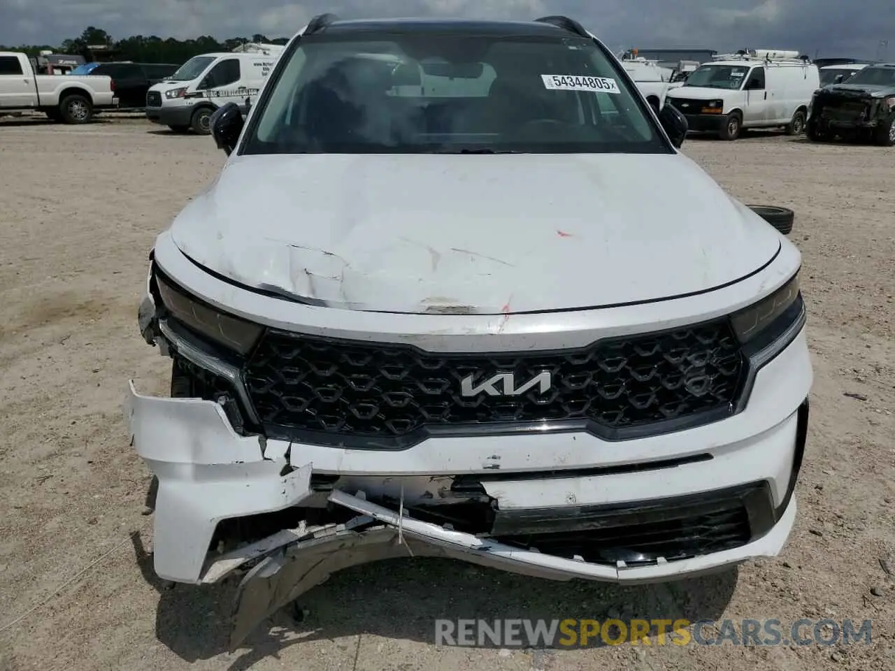 5 fotografías del automóvil dañado 5XYRK4LF6NG151483 KIA SORENTO 2022