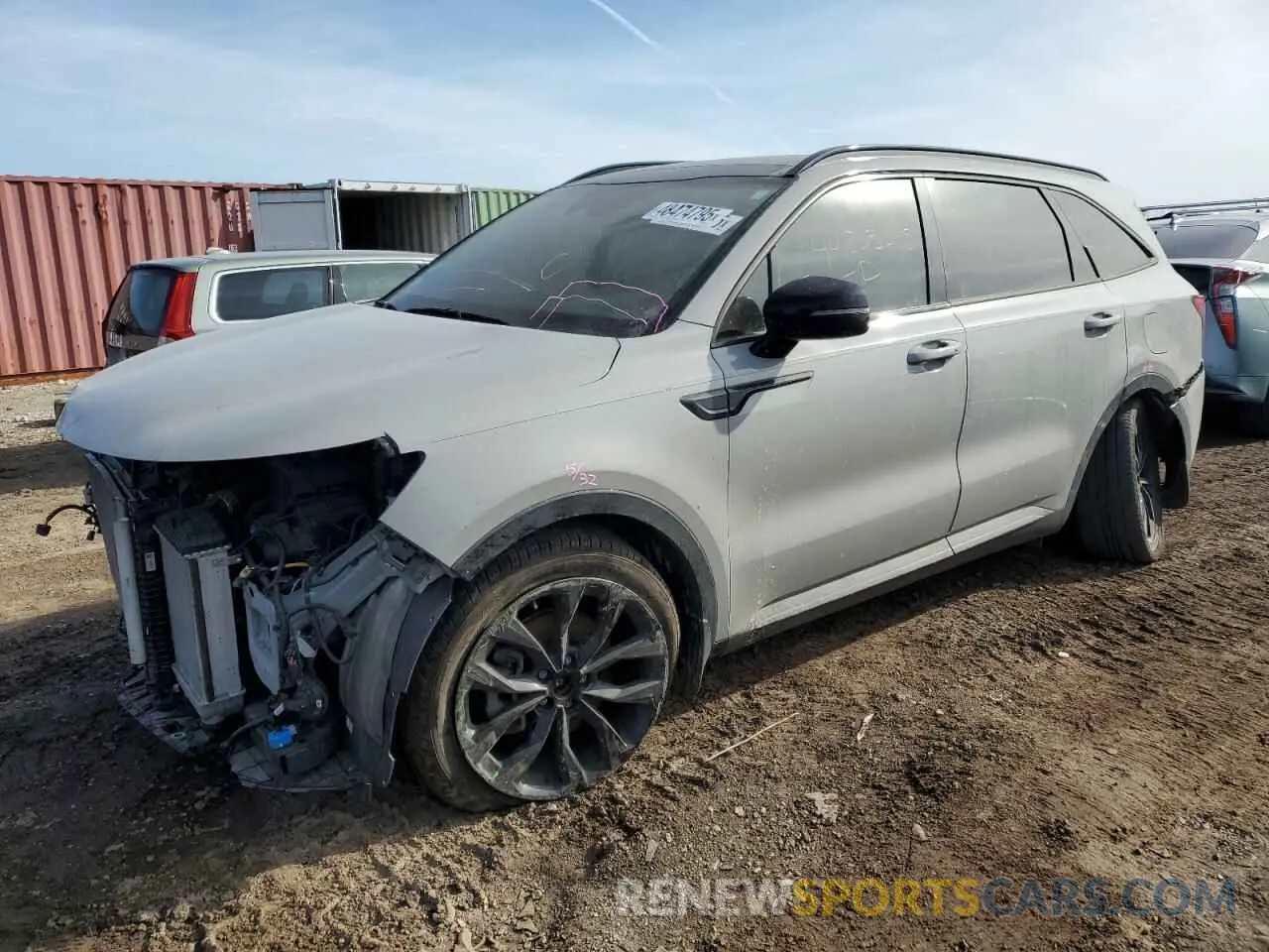 1 fotografías del automóvil dañado 5XYRK4LF8NG135821 KIA SORENTO 2022