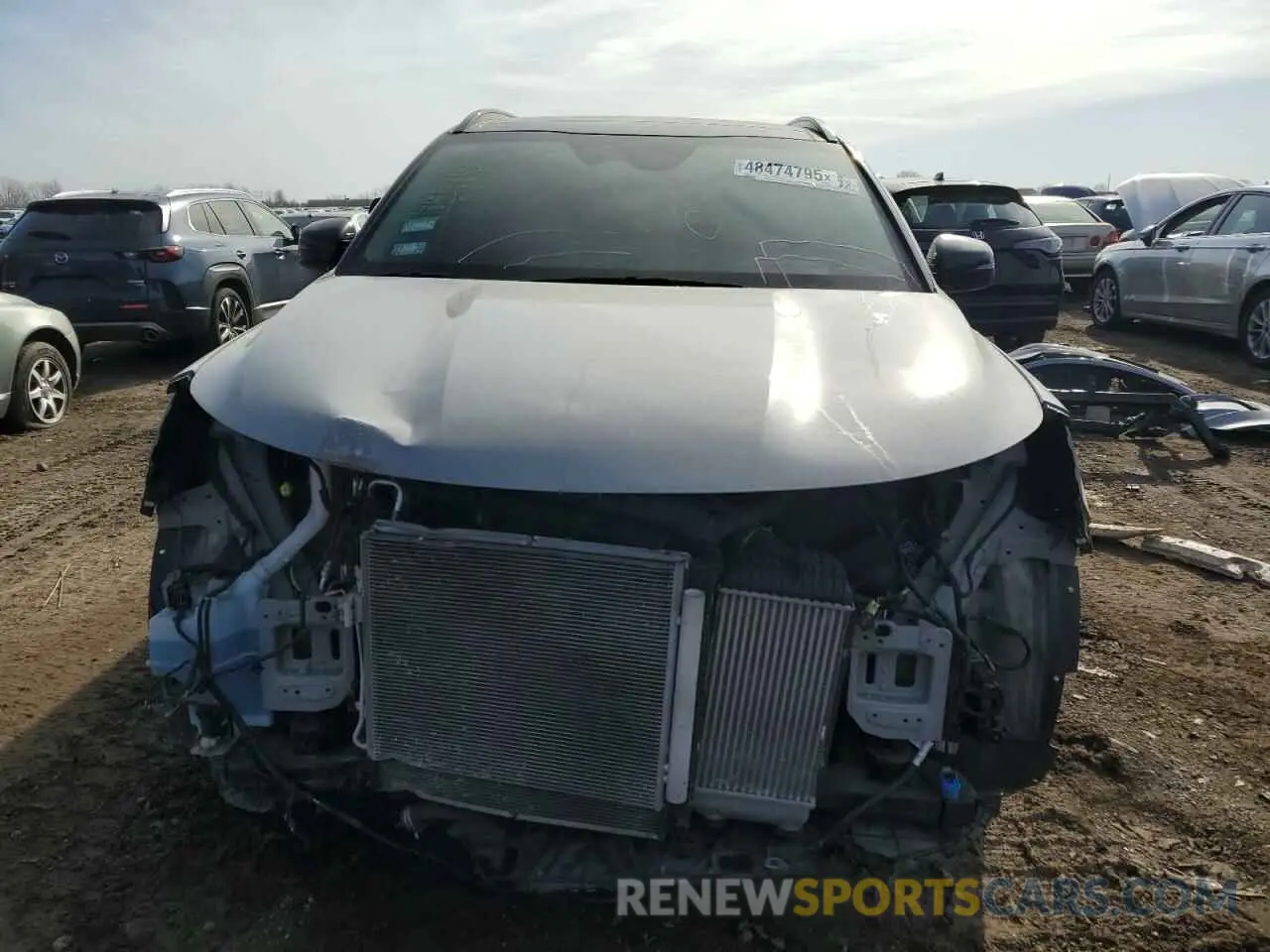 5 fotografías del automóvil dañado 5XYRK4LF8NG135821 KIA SORENTO 2022
