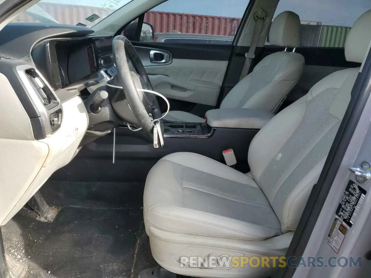 7 fotografías del automóvil dañado 5XYRK4LF8NG135821 KIA SORENTO 2022