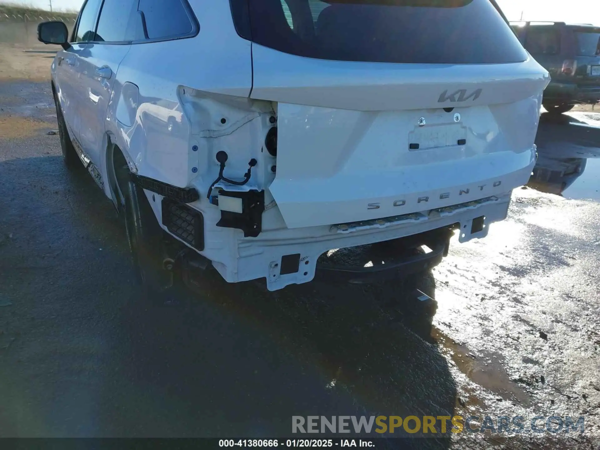 6 fotografías del automóvil dañado 5XYRK4LF9NG116047 KIA SORENTO 2022