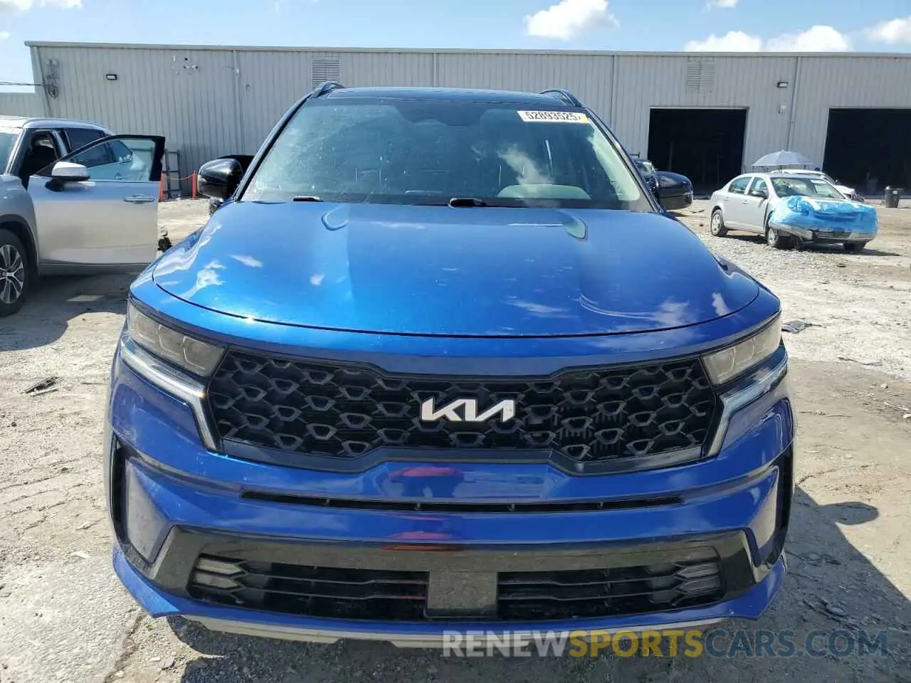 5 fotografías del automóvil dañado 5XYRKDLF0NG087084 KIA SORENTO 2022