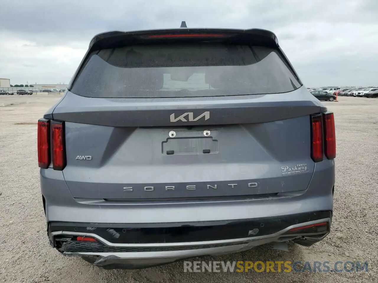 6 fotografías del automóvil dañado 5XYRKDLF0NG089398 KIA SORENTO 2022