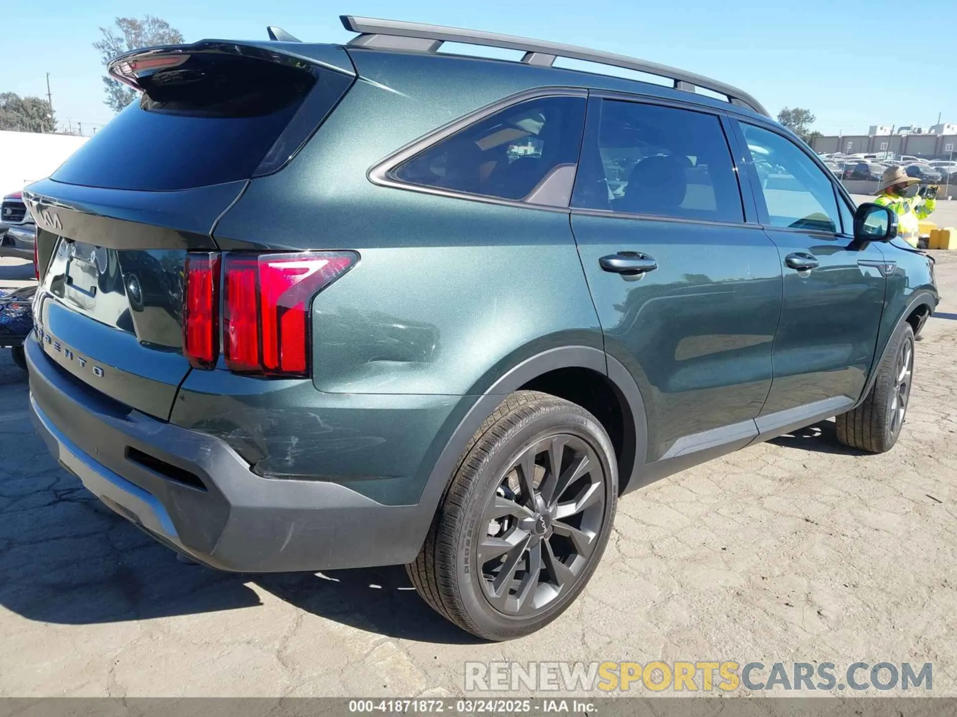 4 fotografías del automóvil dañado 5XYRKDLF1NG141704 KIA SORENTO 2022