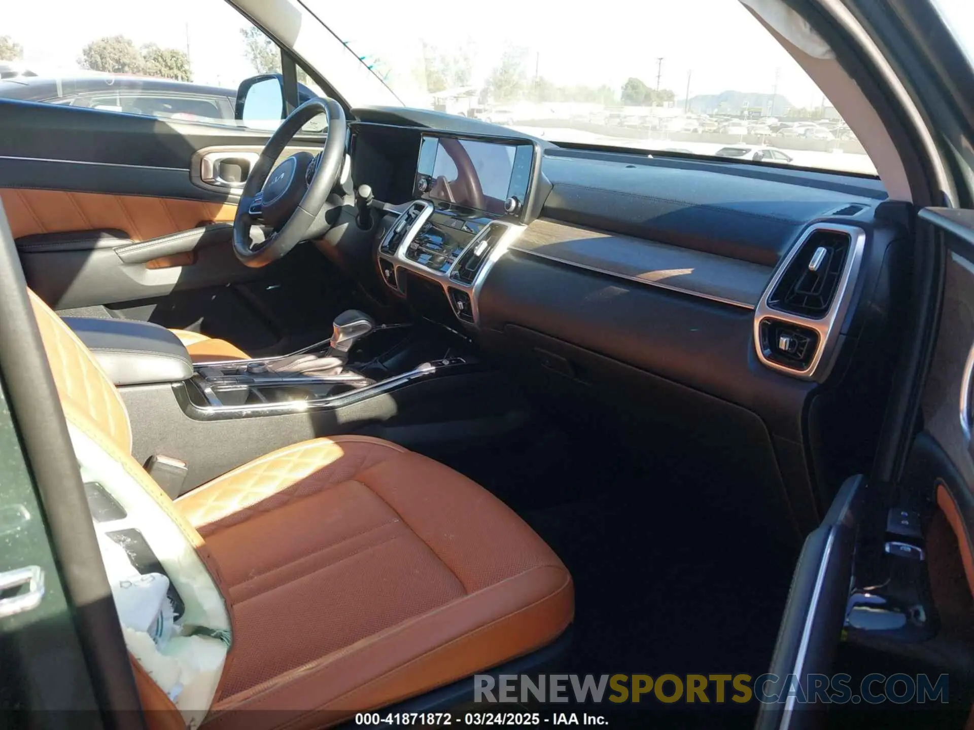5 fotografías del automóvil dañado 5XYRKDLF1NG141704 KIA SORENTO 2022