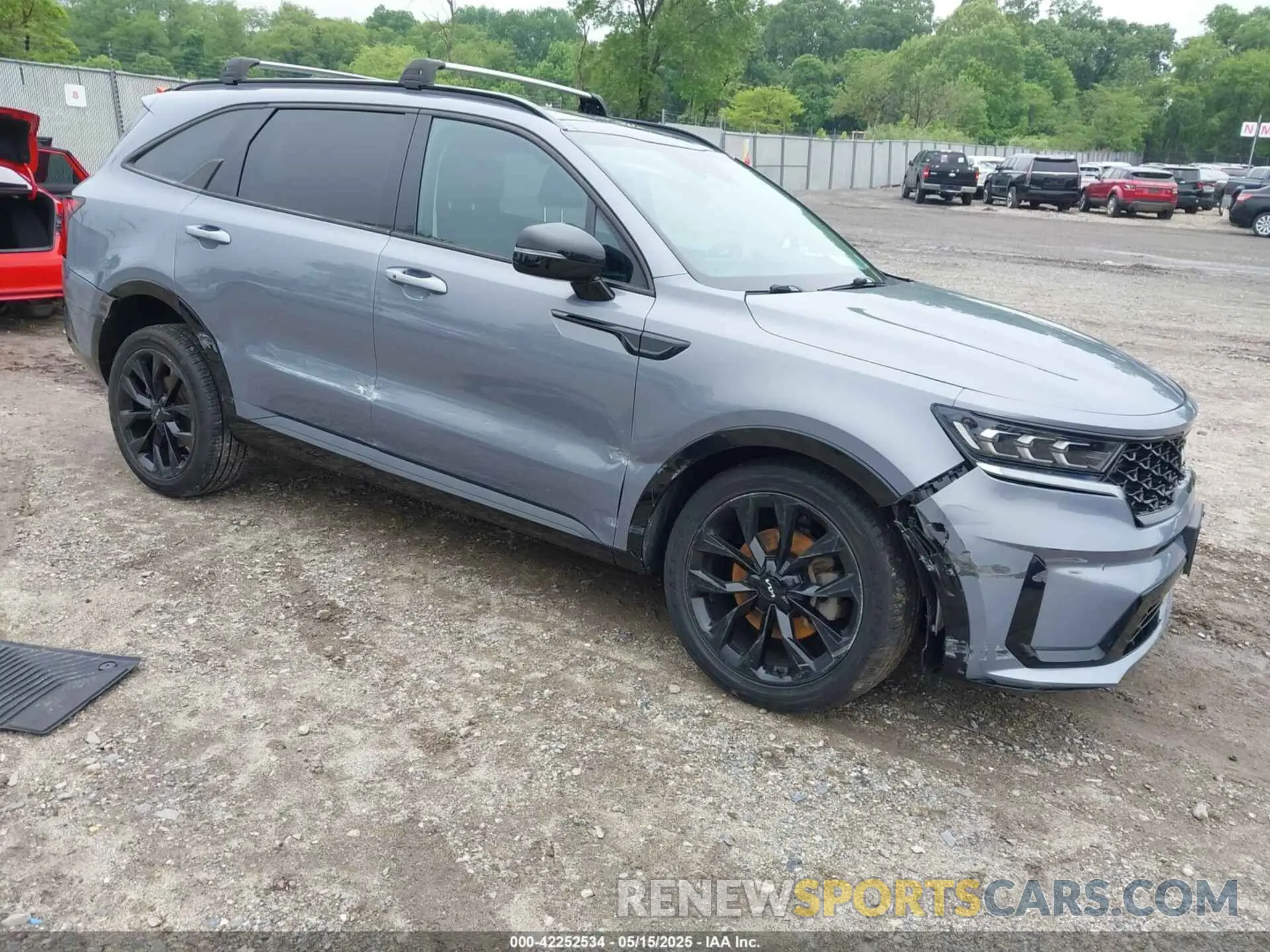 1 fotografías del automóvil dañado 5XYRKDLF2NG071906 KIA SORENTO 2022