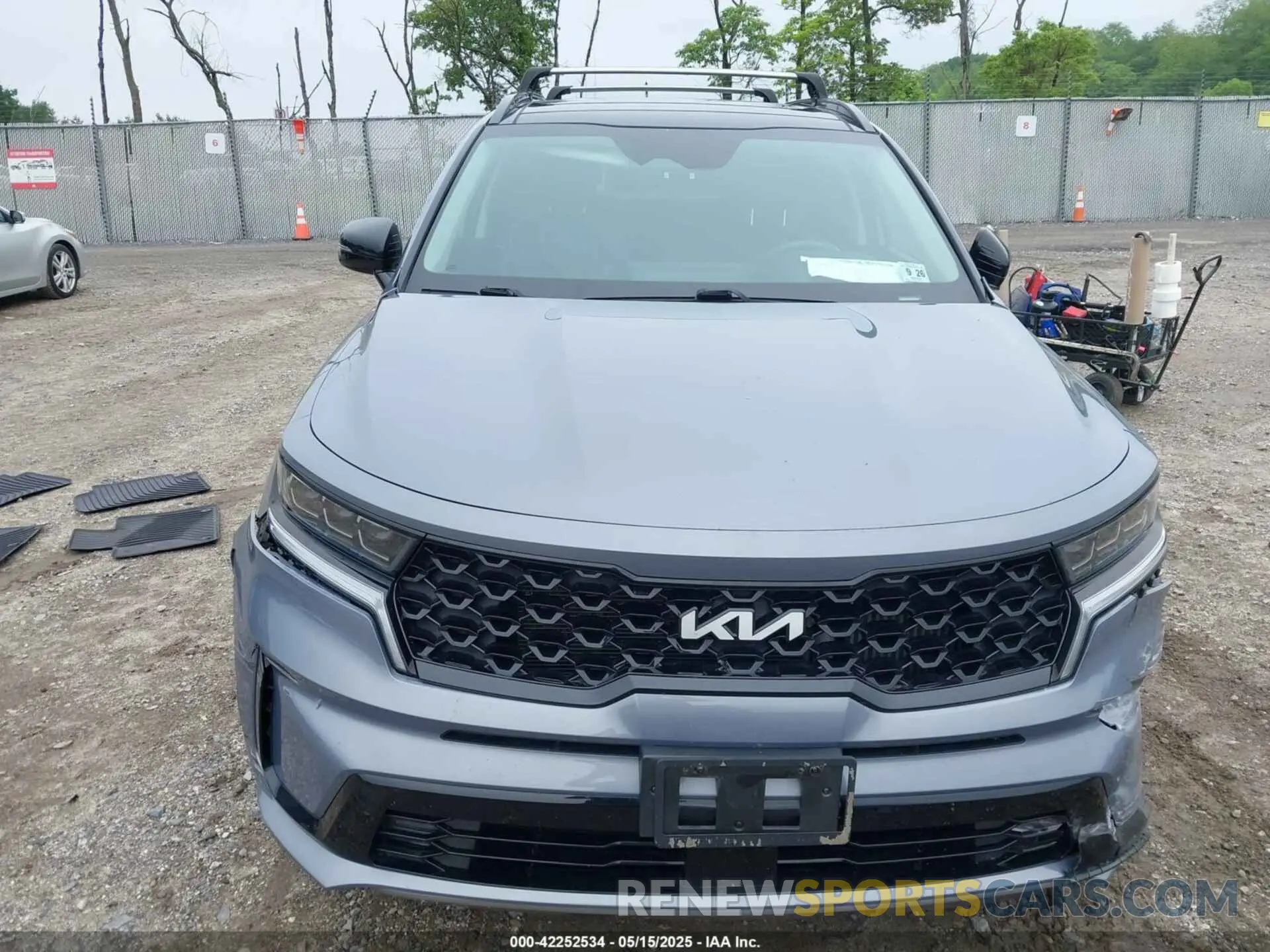 12 fotografías del automóvil dañado 5XYRKDLF2NG071906 KIA SORENTO 2022