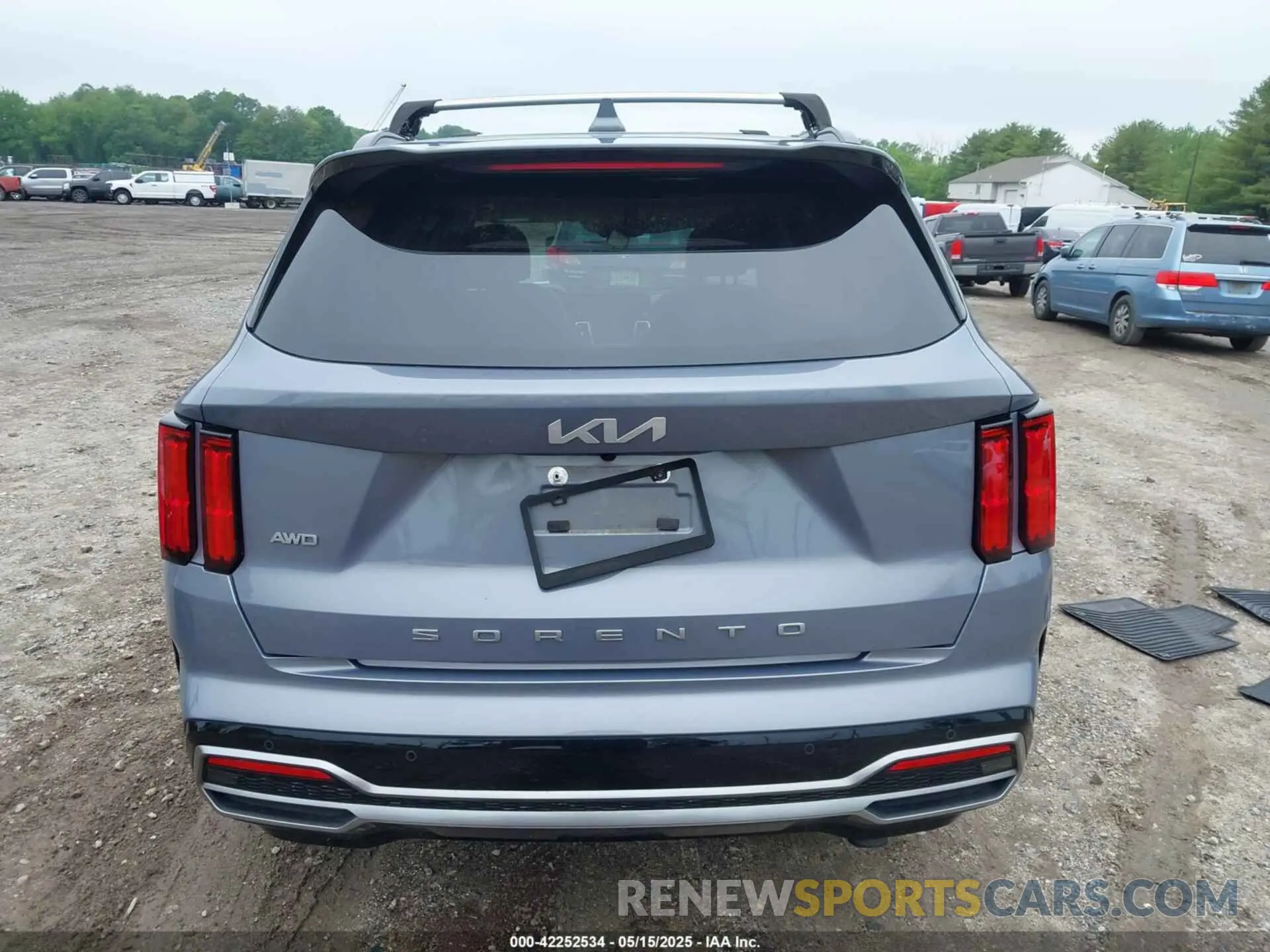 16 fotografías del automóvil dañado 5XYRKDLF2NG071906 KIA SORENTO 2022