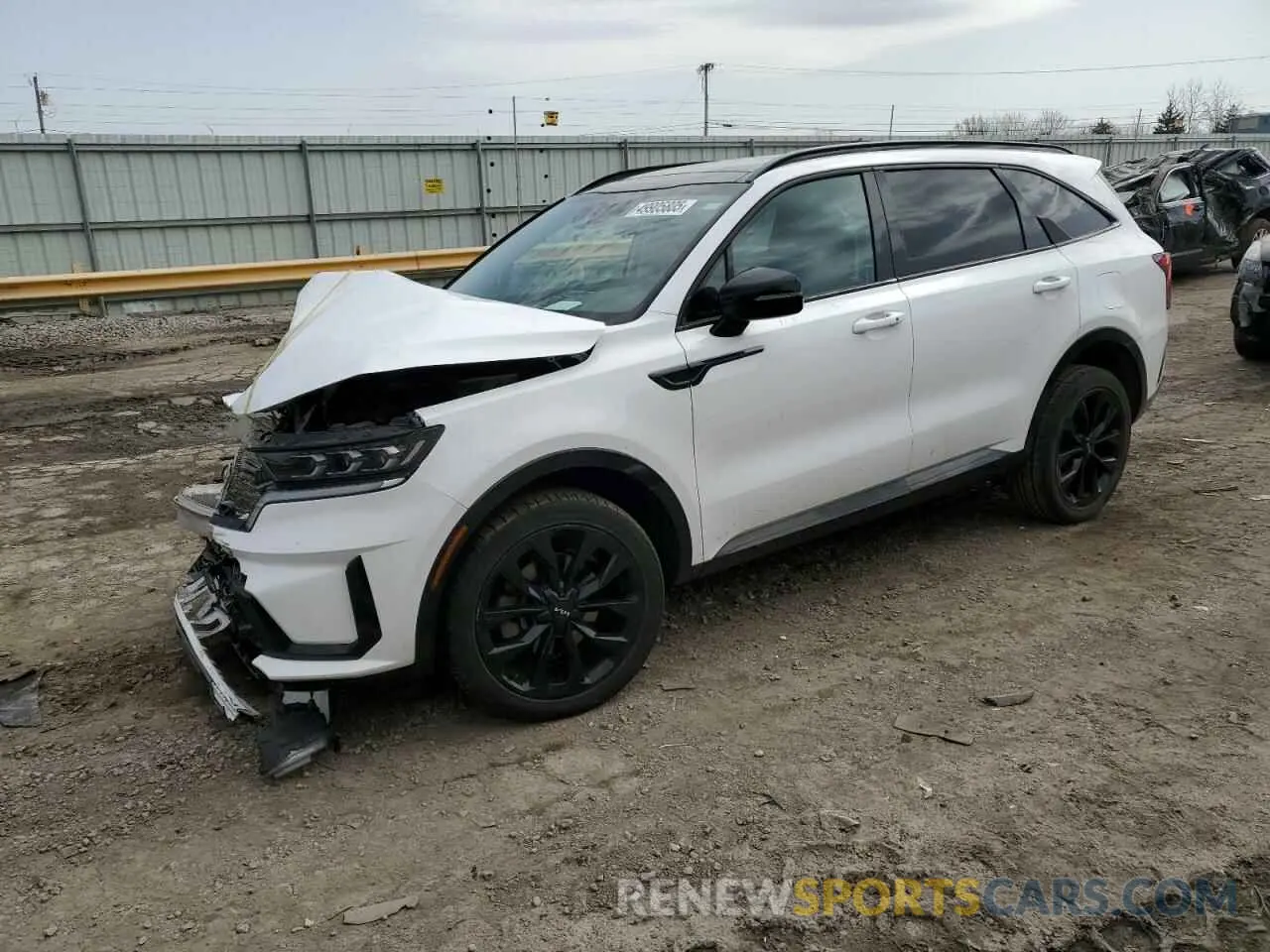 1 fotografías del automóvil dañado 5XYRKDLF3NG081196 KIA SORENTO 2022