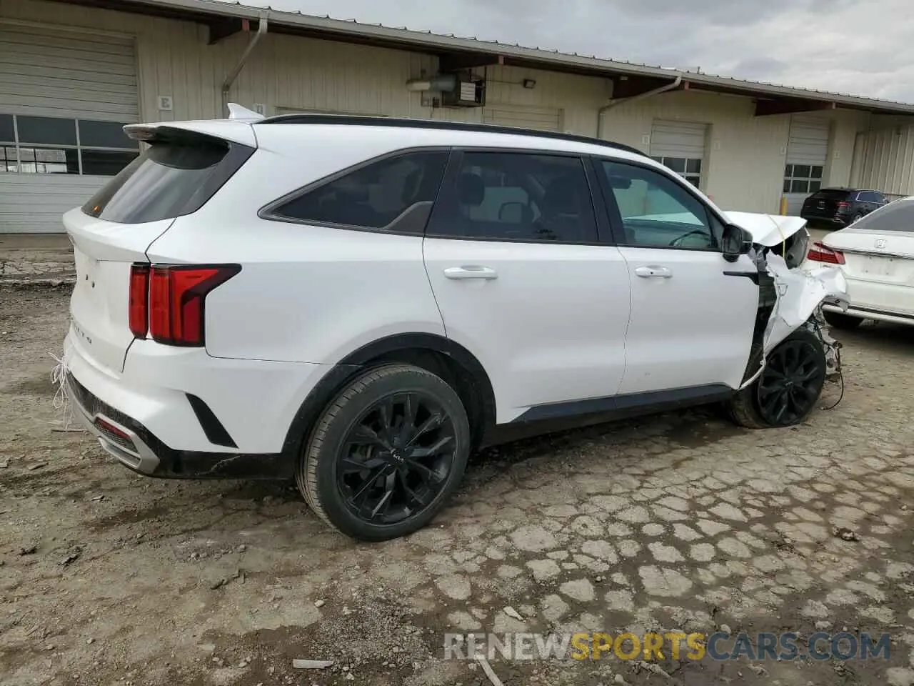 3 fotografías del automóvil dañado 5XYRKDLF3NG081196 KIA SORENTO 2022