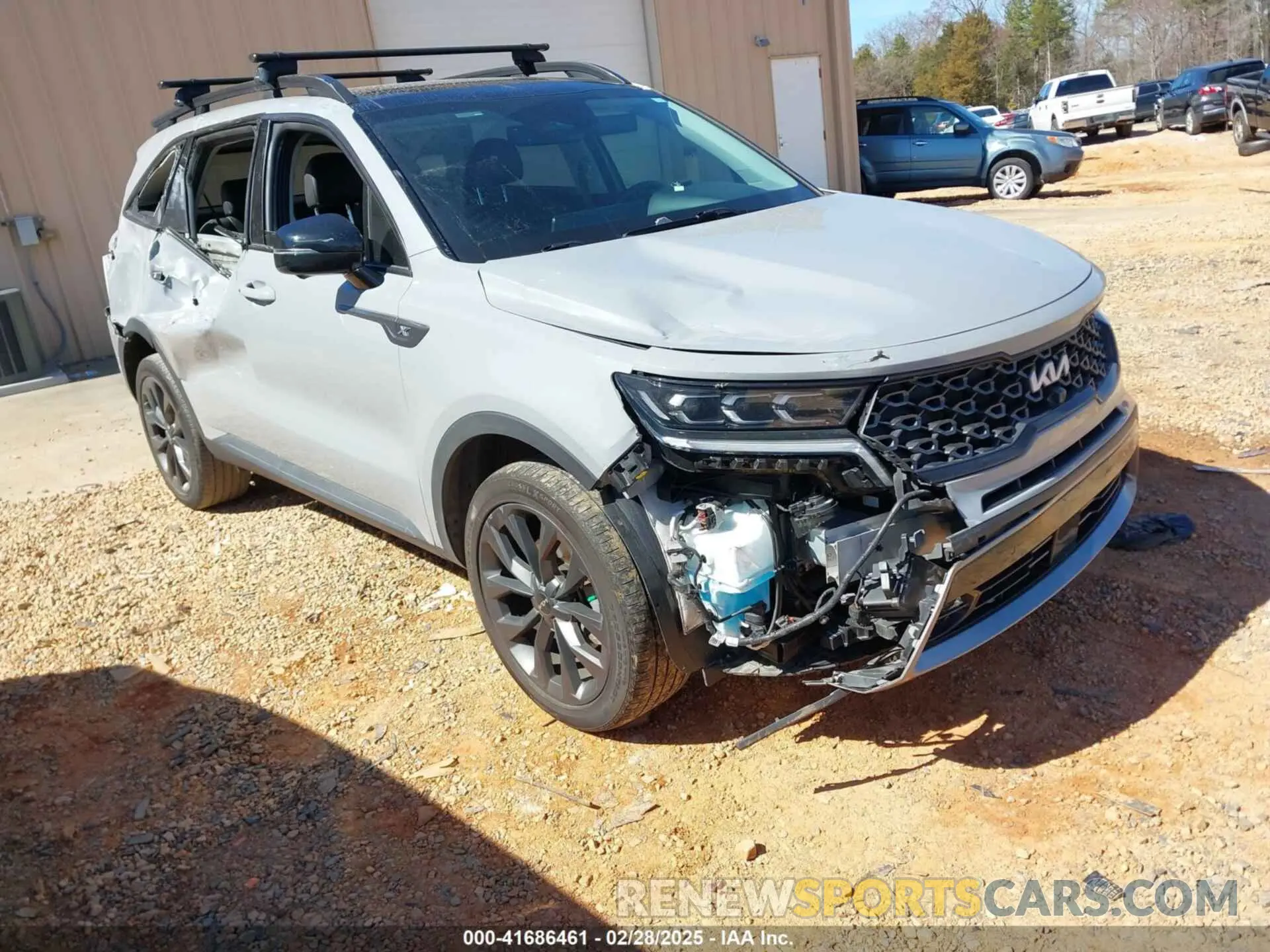 1 fotografías del automóvil dañado 5XYRKDLF3NG113886 KIA SORENTO 2022
