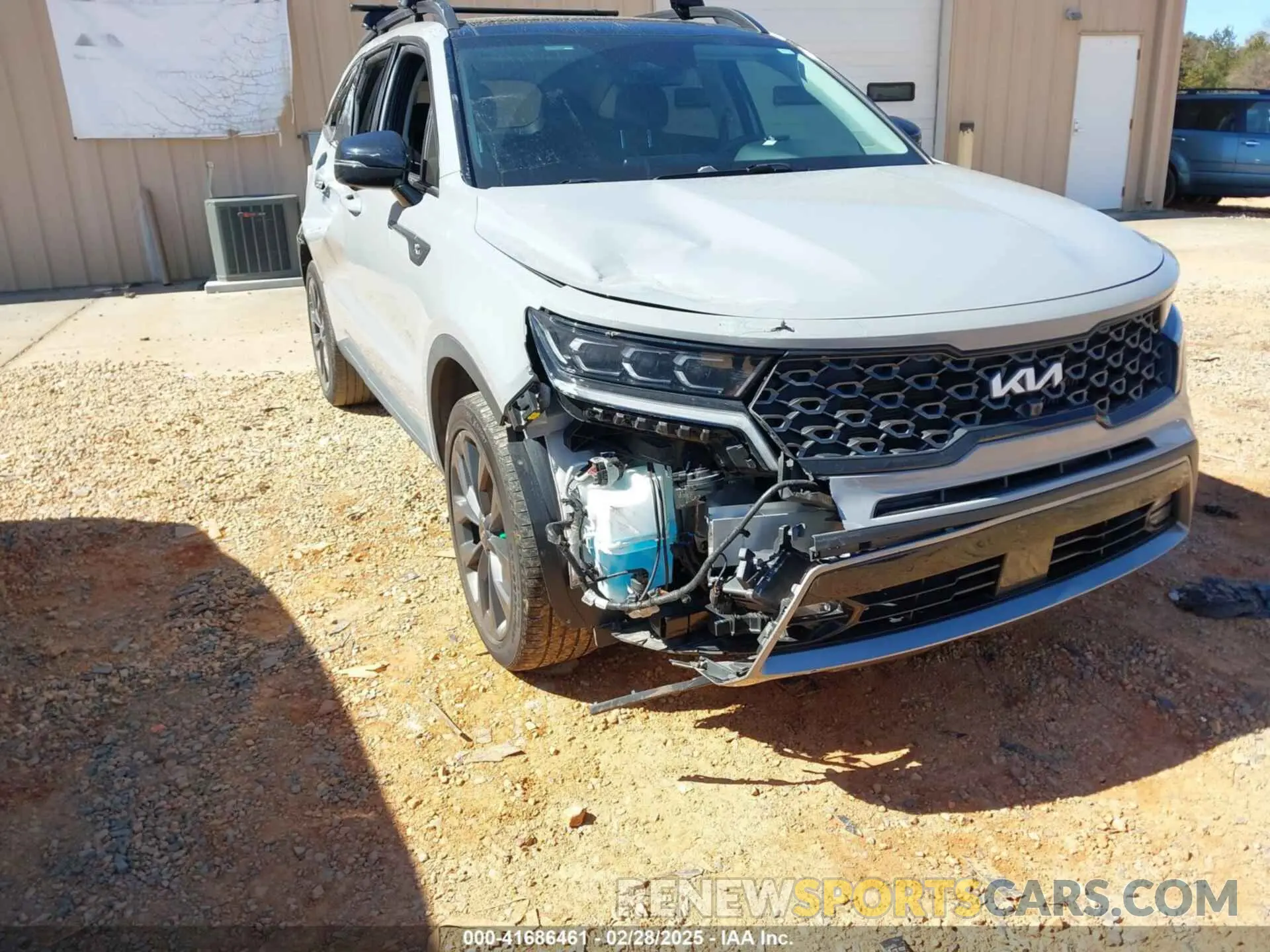 12 fotografías del automóvil dañado 5XYRKDLF3NG113886 KIA SORENTO 2022