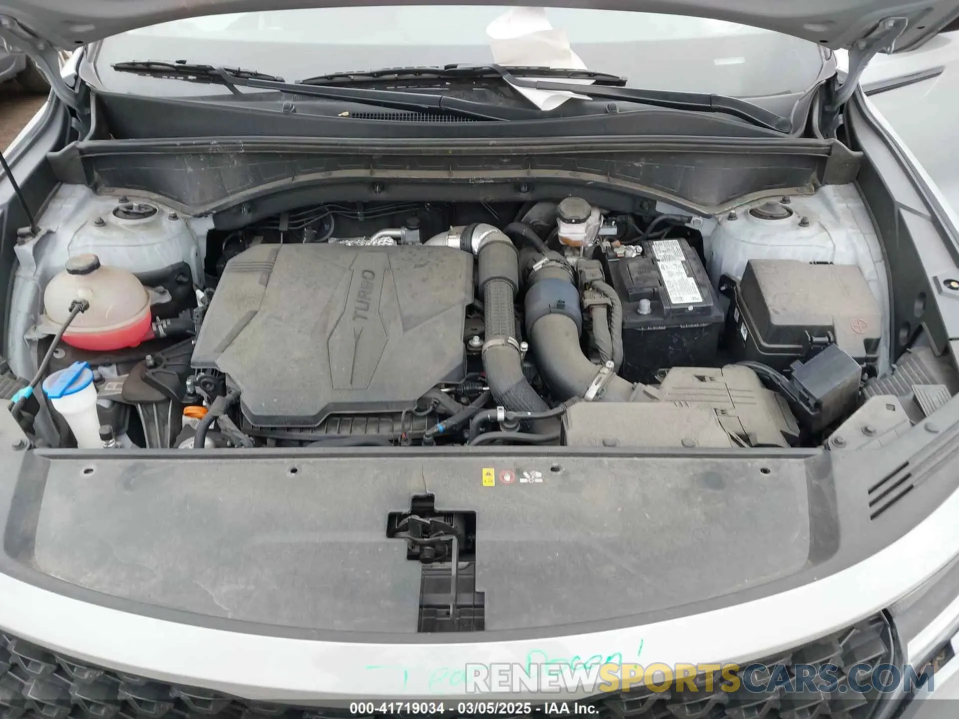 10 fotografías del automóvil dañado 5XYRKDLF3NG160853 KIA SORENTO 2022