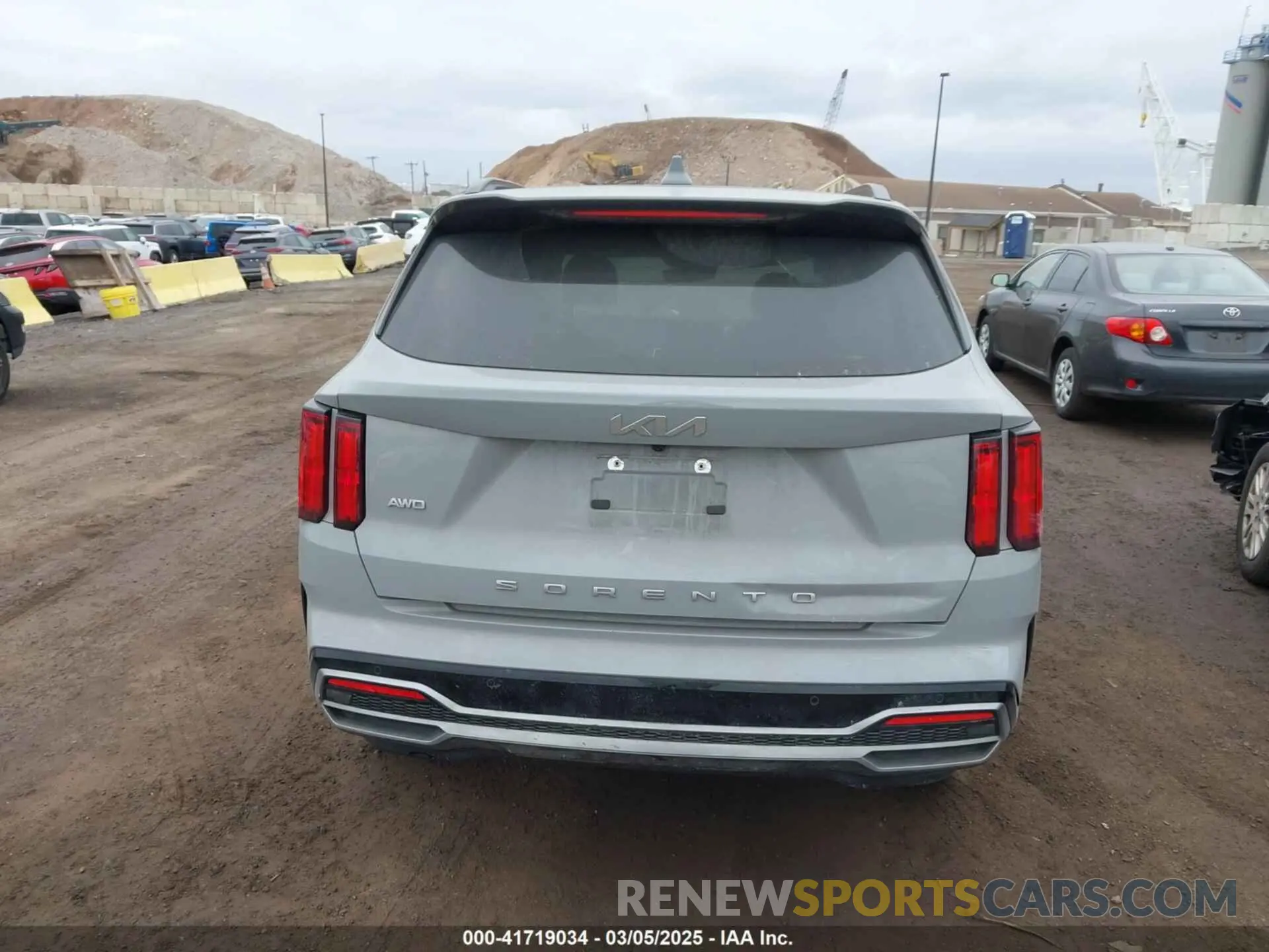 15 fotografías del automóvil dañado 5XYRKDLF3NG160853 KIA SORENTO 2022