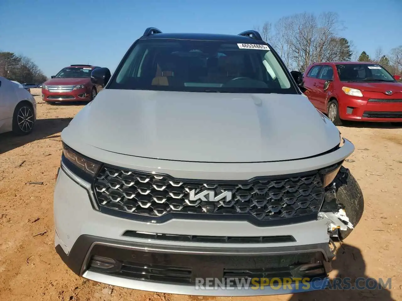 5 fotografías del automóvil dañado 5XYRKDLF4NG092935 KIA SORENTO 2022