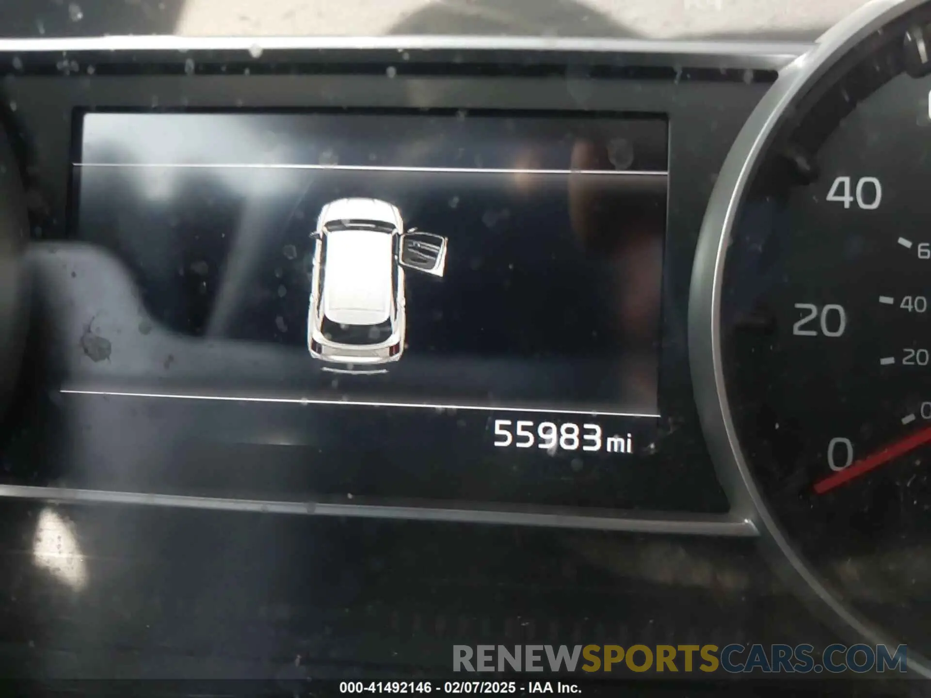 7 fotografías del automóvil dañado 5XYRKDLF4NG114223 KIA SORENTO 2022