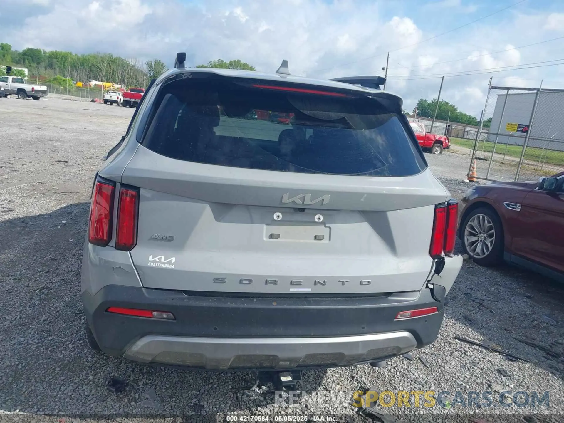 16 fotografías del automóvil dañado 5XYRKDLF6NG093083 KIA SORENTO 2022