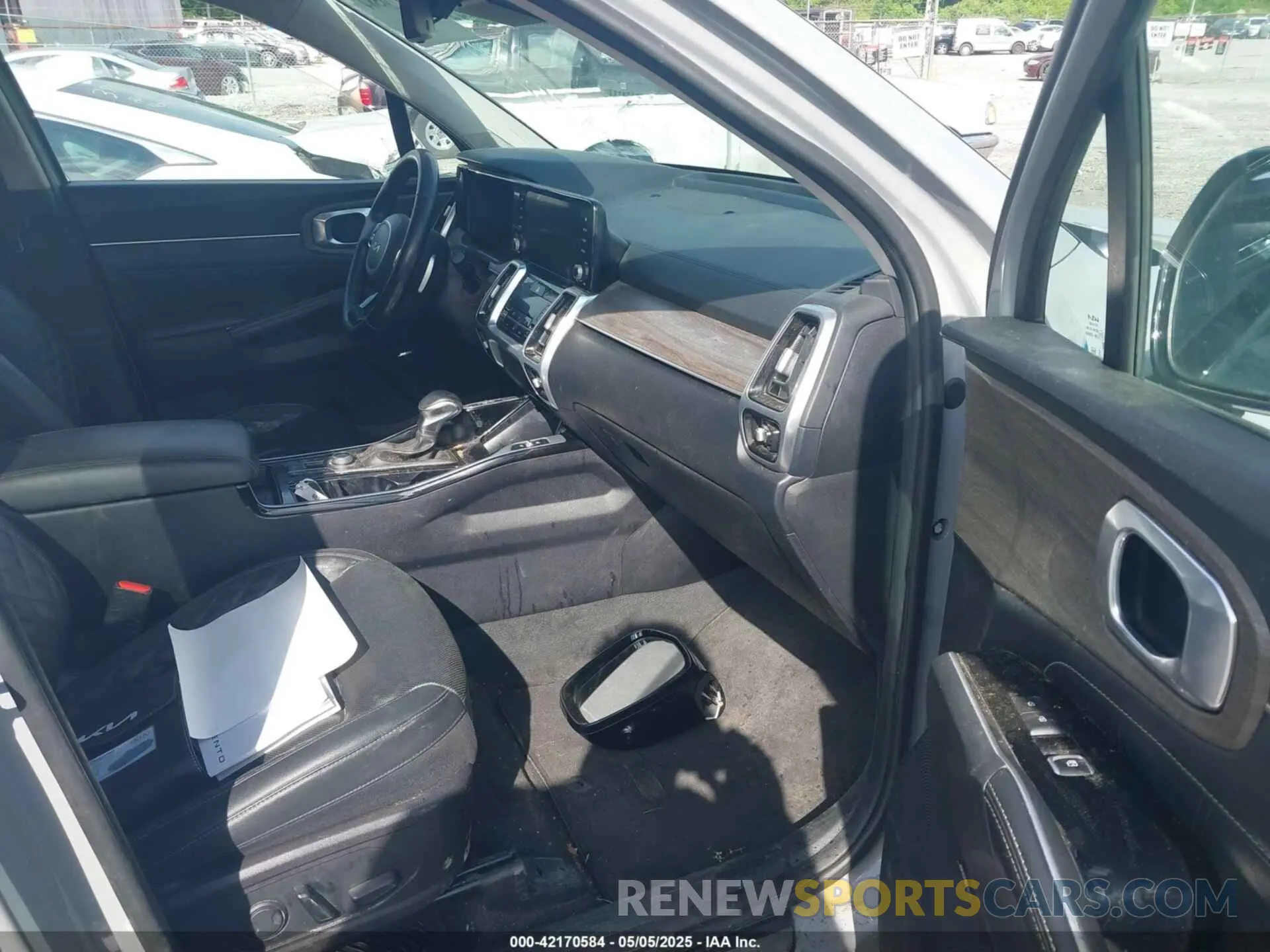 5 fotografías del automóvil dañado 5XYRKDLF6NG093083 KIA SORENTO 2022
