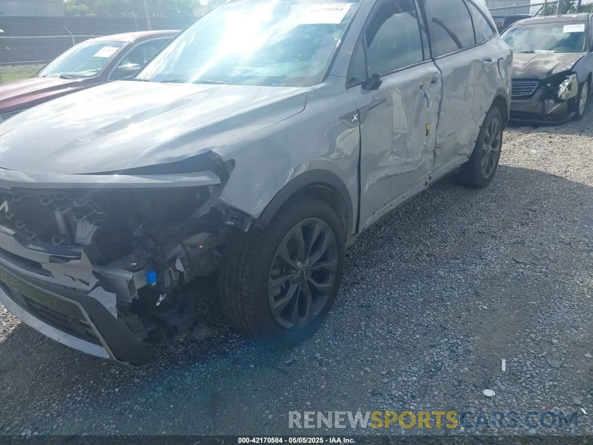 6 fotografías del automóvil dañado 5XYRKDLF6NG093083 KIA SORENTO 2022