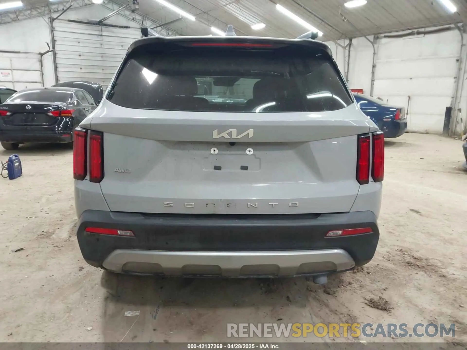 16 fotografías del automóvil dañado 5XYRKDLF6NG106303 KIA SORENTO 2022