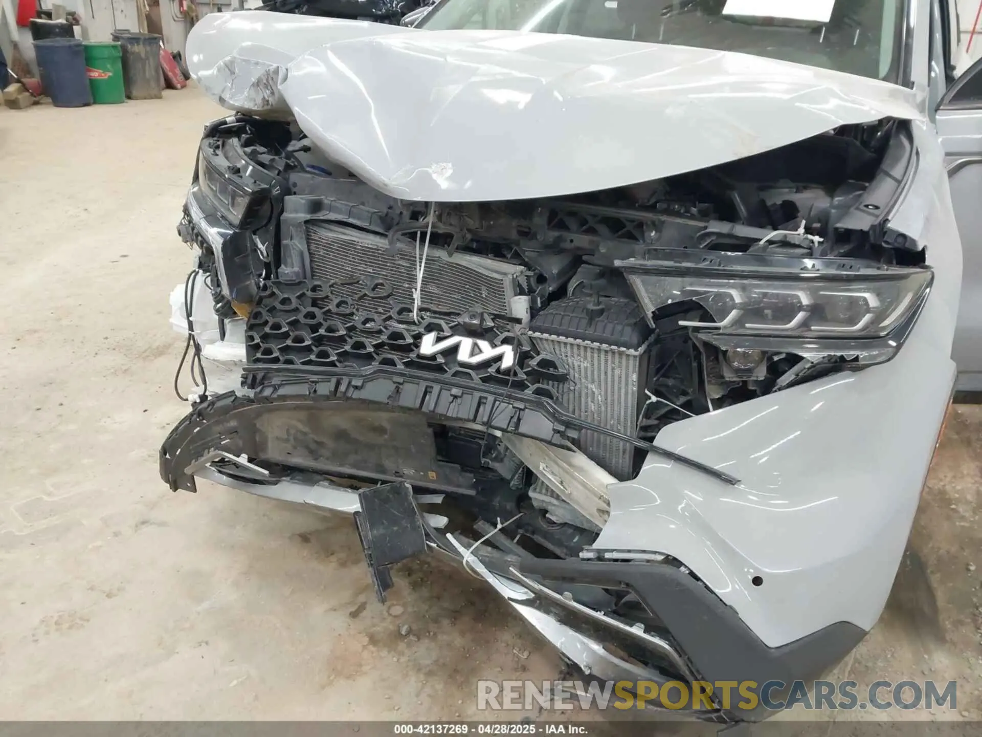6 fotografías del automóvil dañado 5XYRKDLF6NG106303 KIA SORENTO 2022
