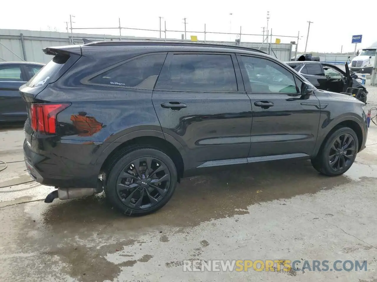 3 fotografías del automóvil dañado 5XYRKDLF6NG115499 KIA SORENTO 2022