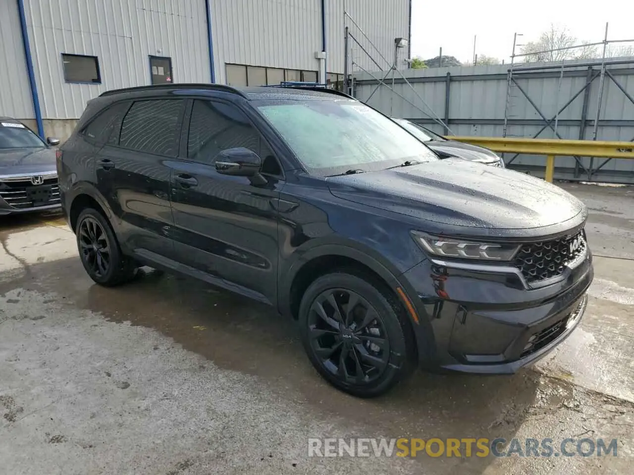 4 fotografías del automóvil dañado 5XYRKDLF6NG115499 KIA SORENTO 2022