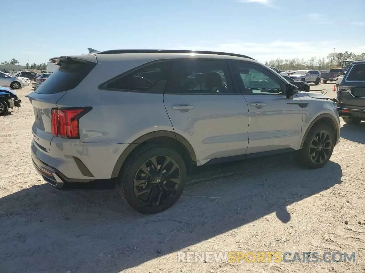 3 fotografías del automóvil dañado 5XYRKDLF6NG115910 KIA SORENTO 2022