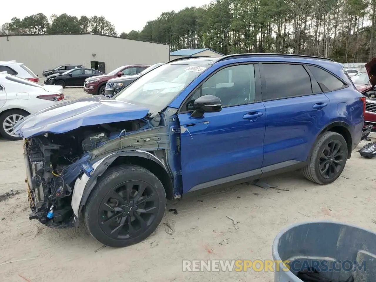 1 fotografías del automóvil dañado 5XYRKDLF7NG097949 KIA SORENTO 2022